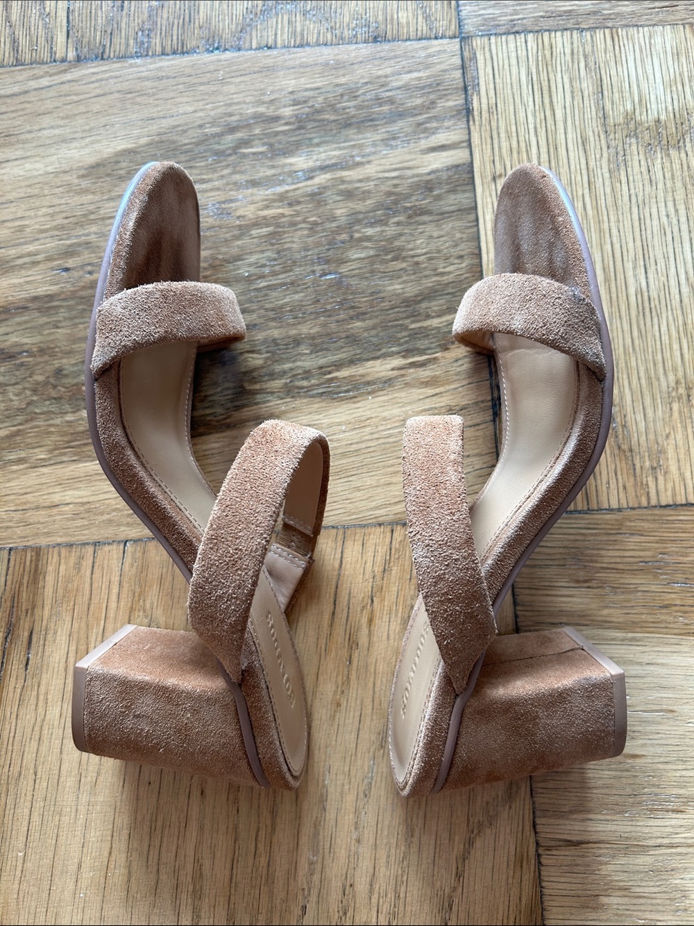 Soludos Ines Heel in Walnut - Picture 4 of 5